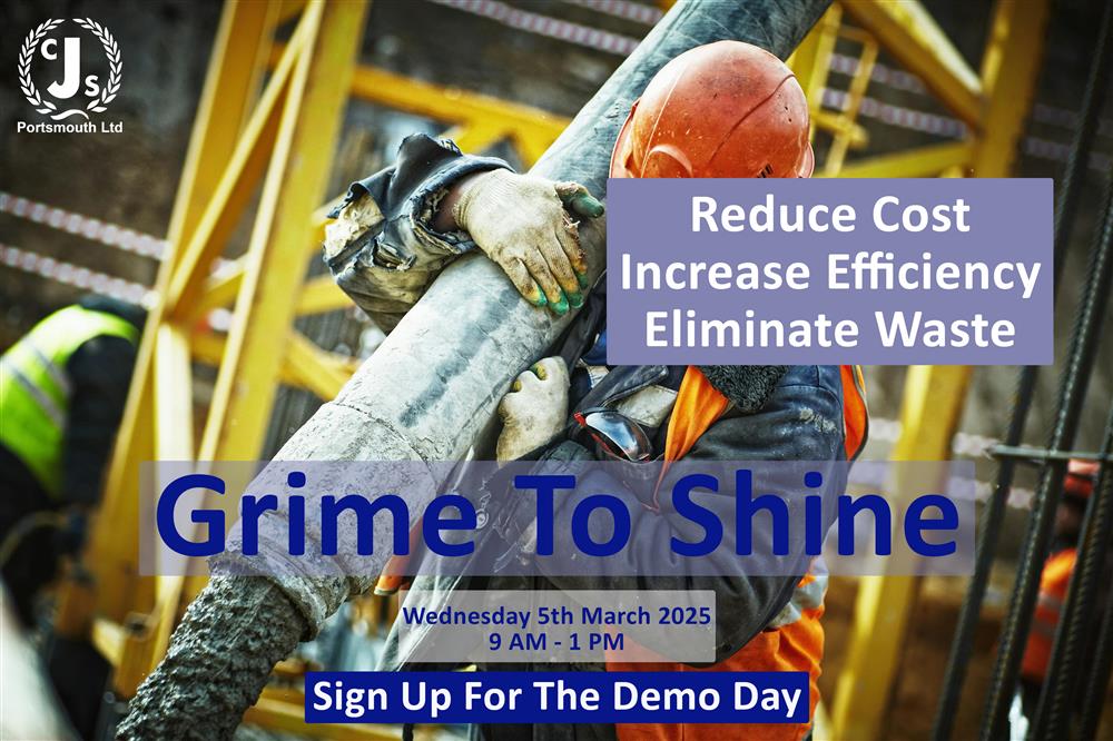 Register for the Cleaning Machine Demo Day – Grime to Shine